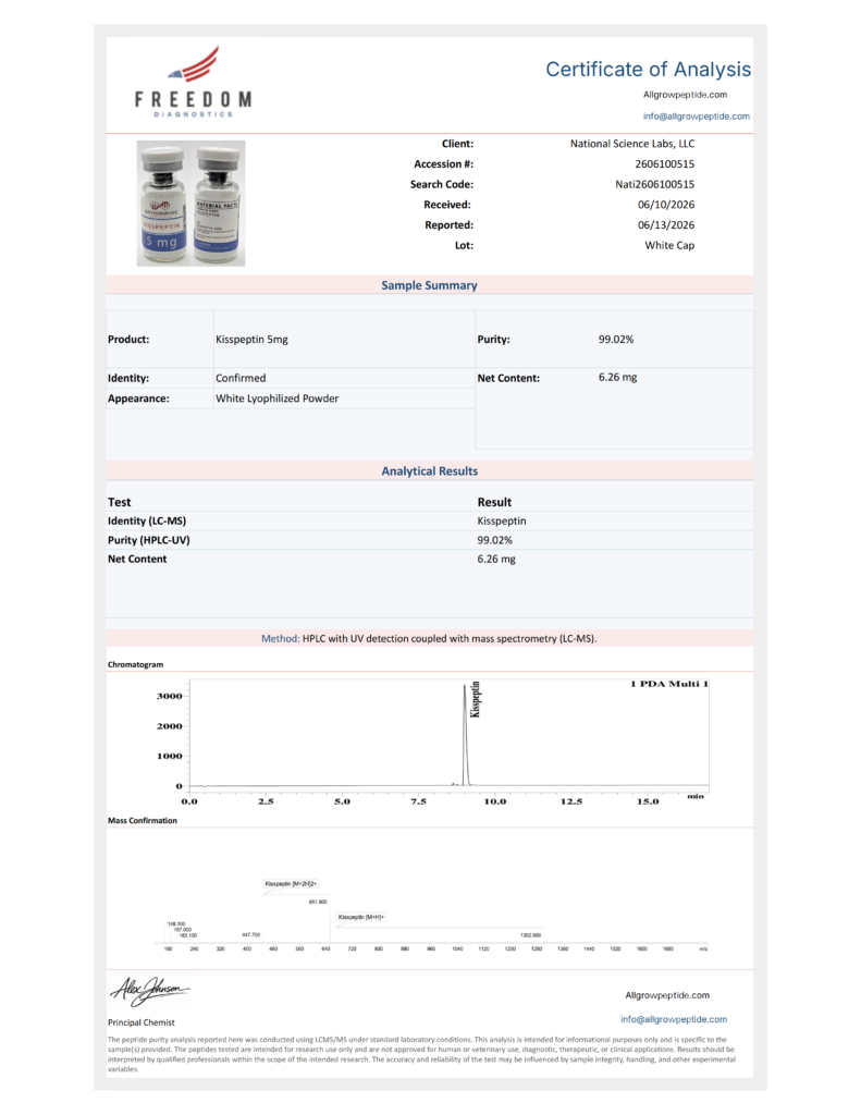 Kisspeptin-5mg peptide
