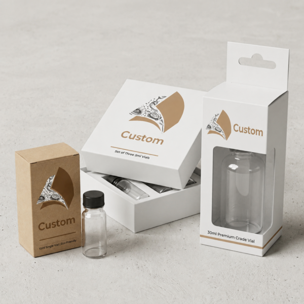 Peptide packaging box